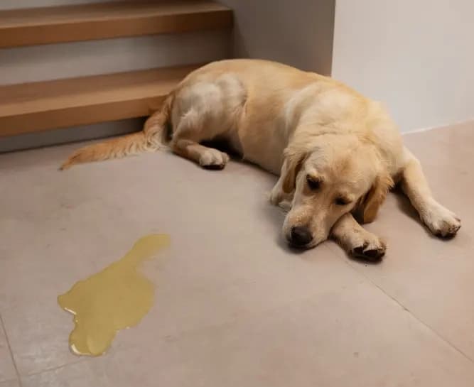 Hoelang kan een hond zonder uitlaten?